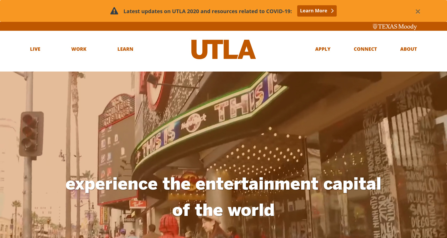 UT in LA site